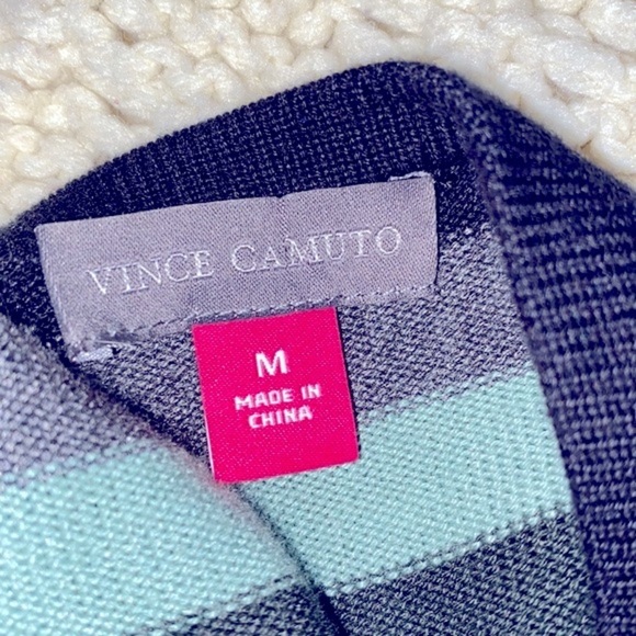 Vince Camuto striped sweater size medium - Picture 3 of 4